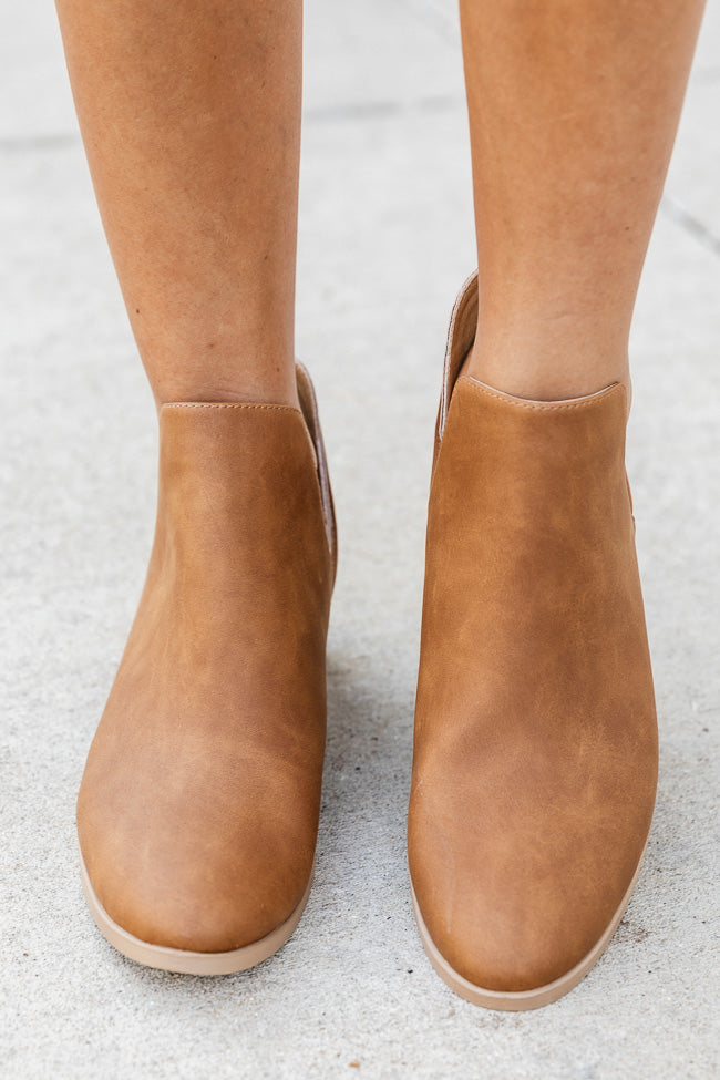 Britney Chestnut V Ankle Bootie