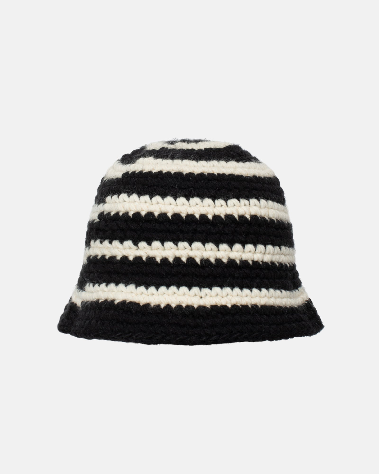 SWIRL KNIT BUCKET HAT