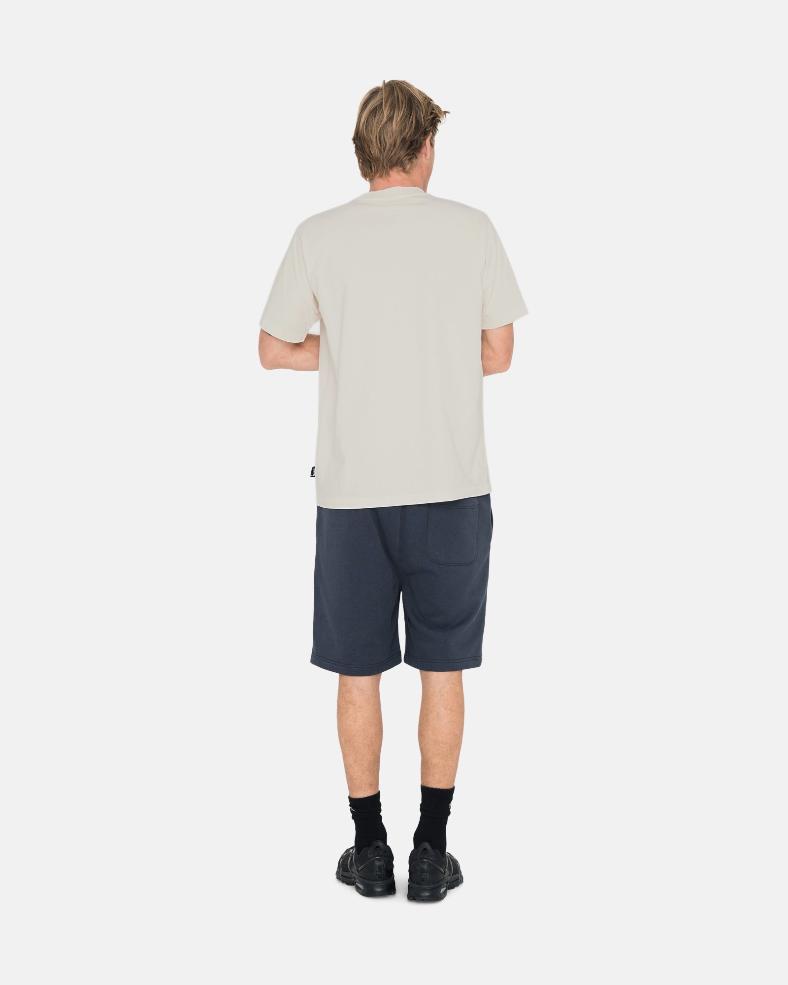 OVERDYED STOCK LOGO SWEAT SHORT