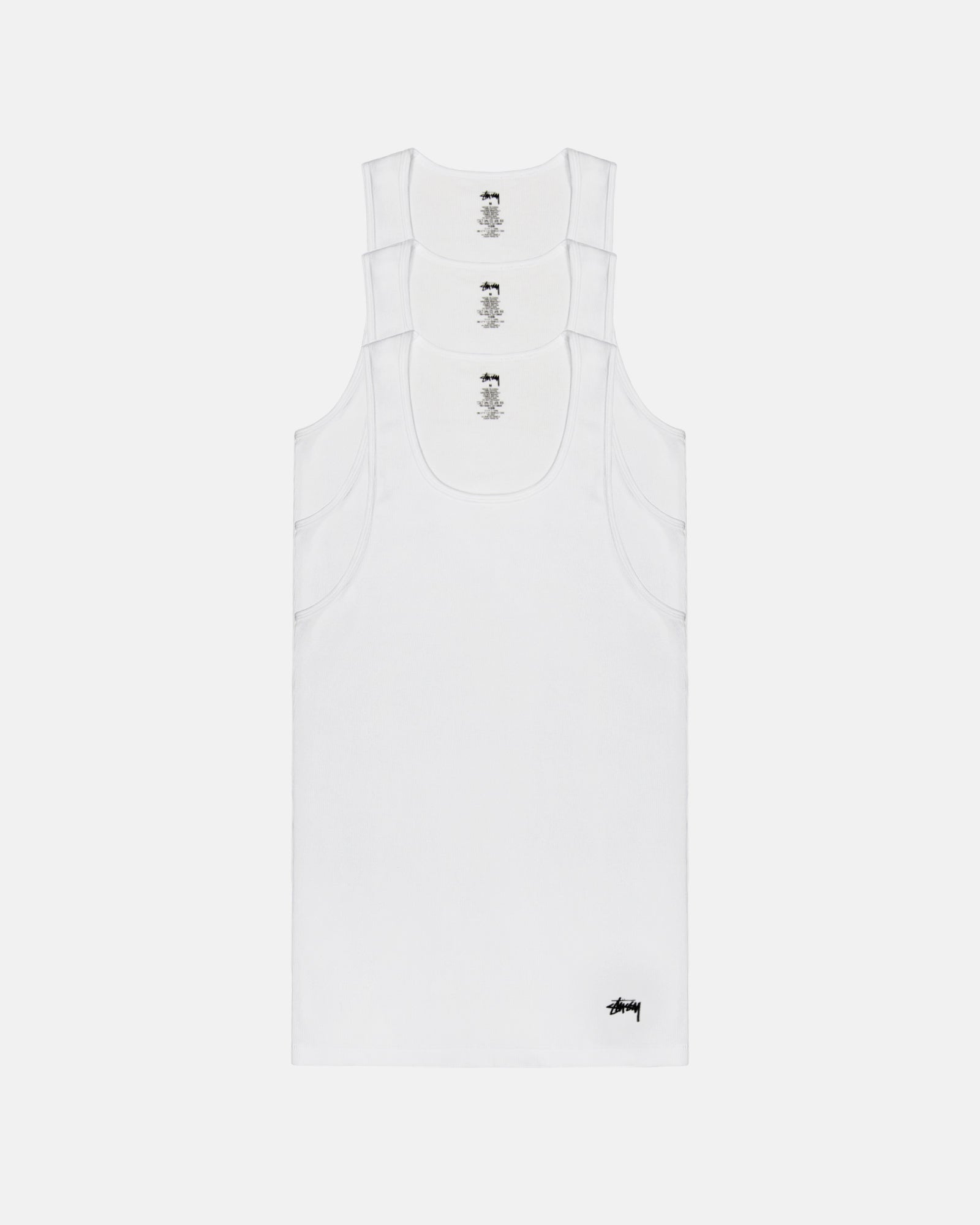 RIBBED TANK - 3 PACK