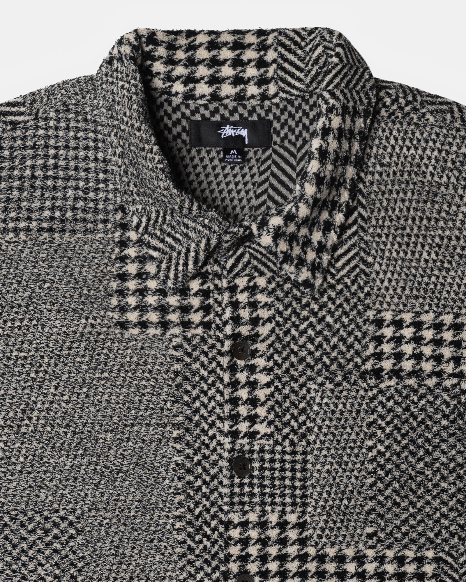 MIXED PATTERN JERSEY SHIRT