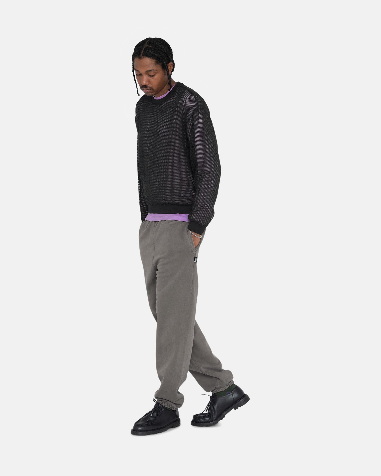 PIGMENT DYED FLEECE PANT