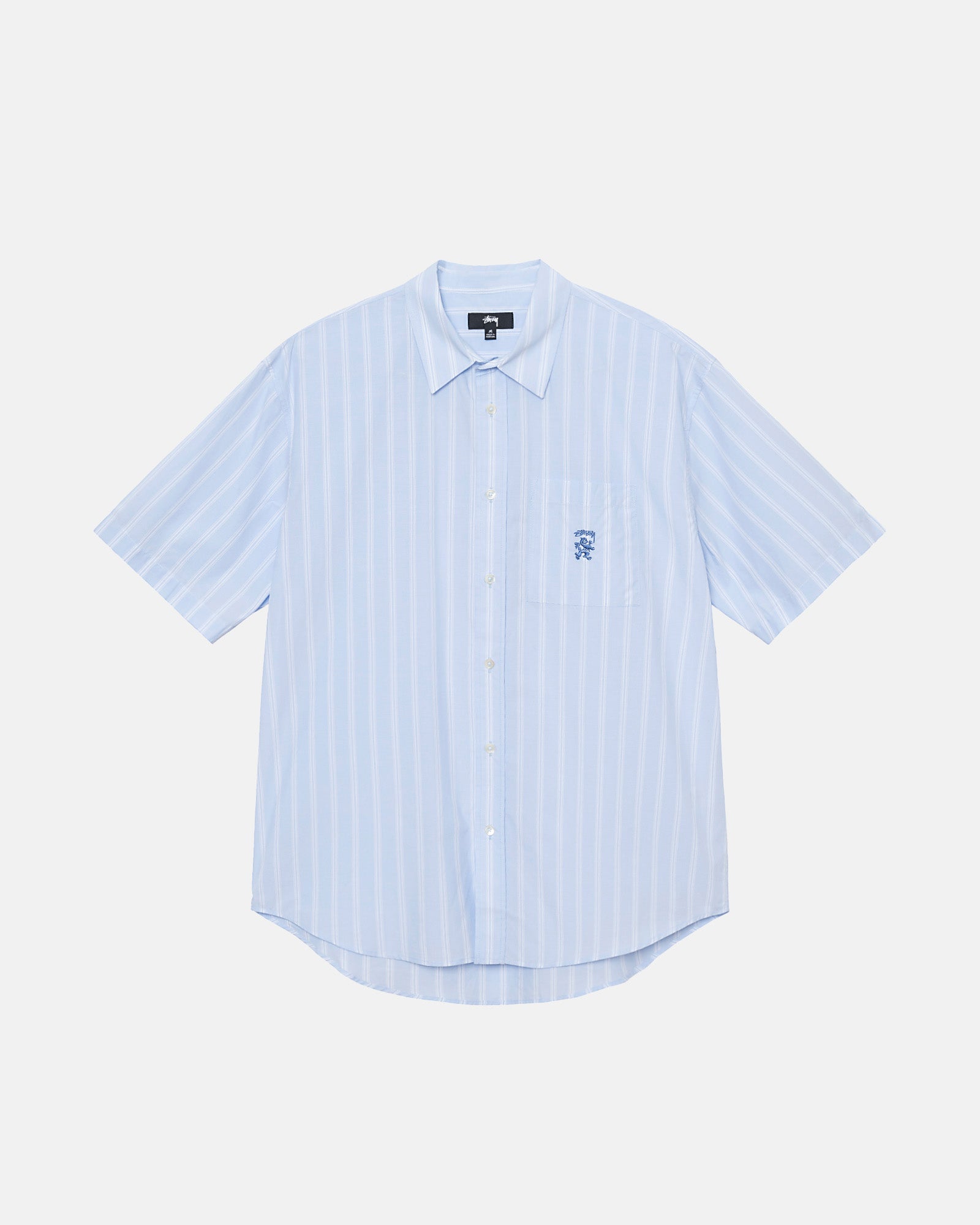 BOXY STRIPED SS SHIRT