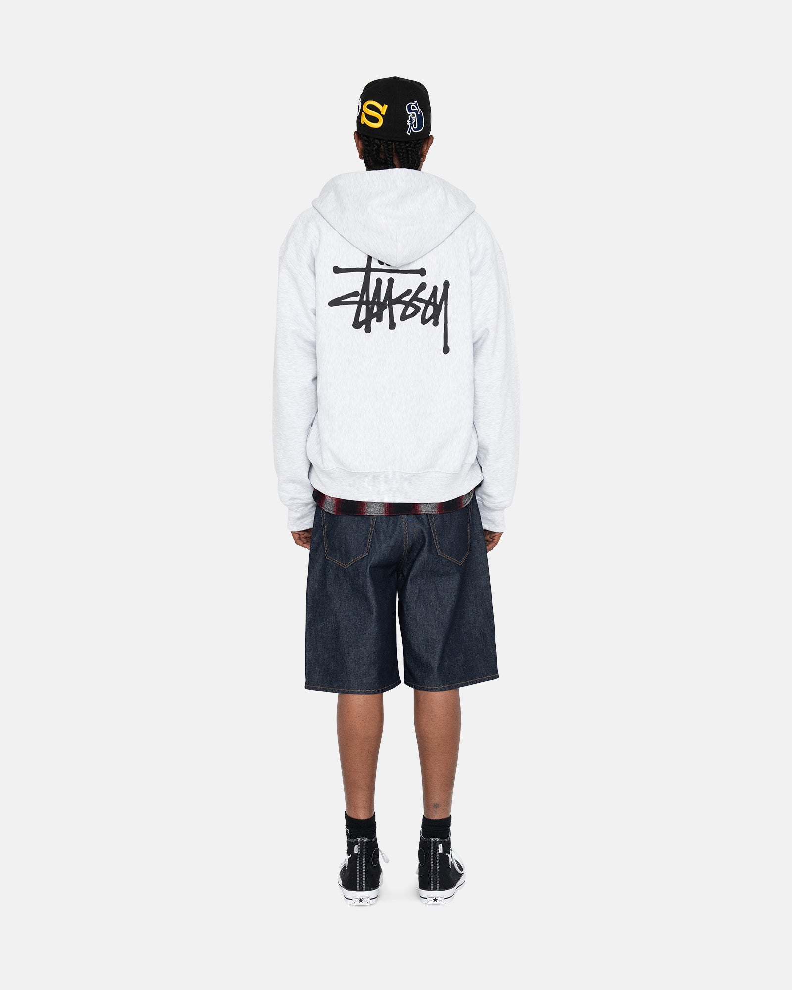 BASIC STüSSY ZIP HOODIE