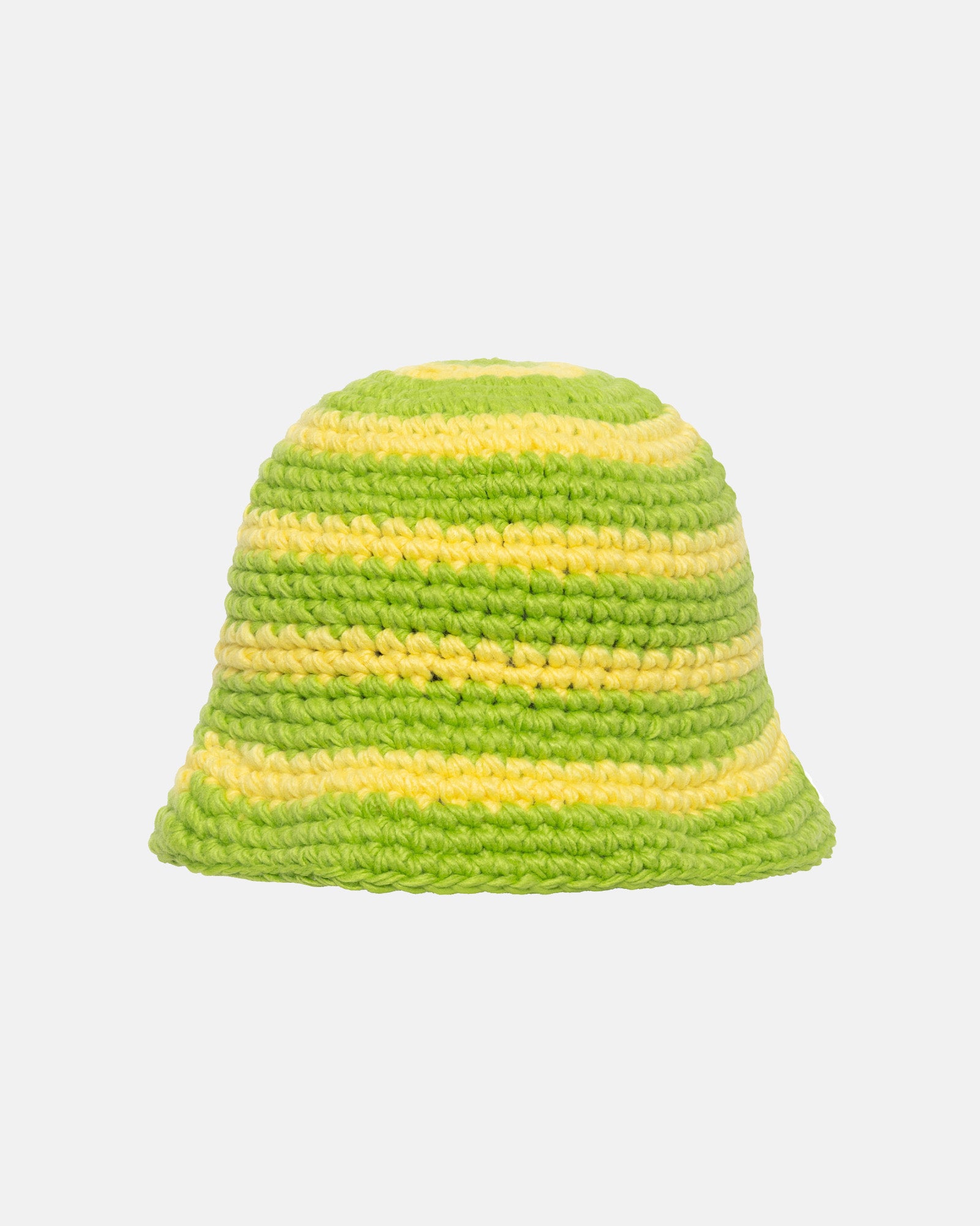 SWIRL KNIT BUCKET HAT