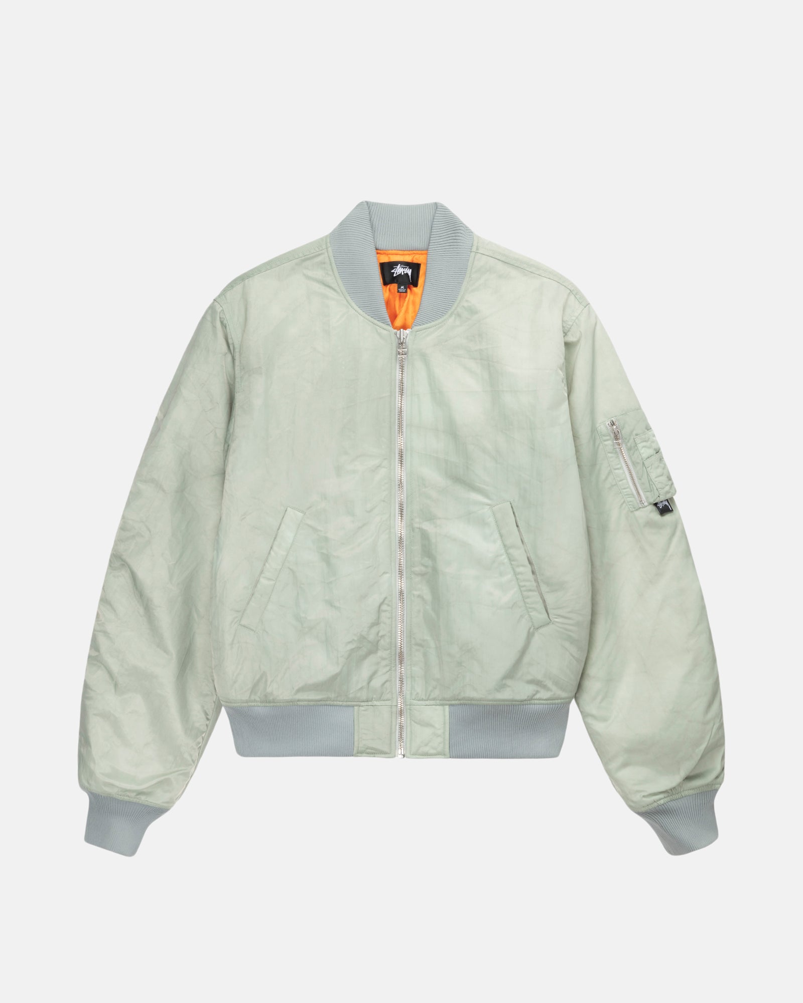 DYED NYLON BOMBER