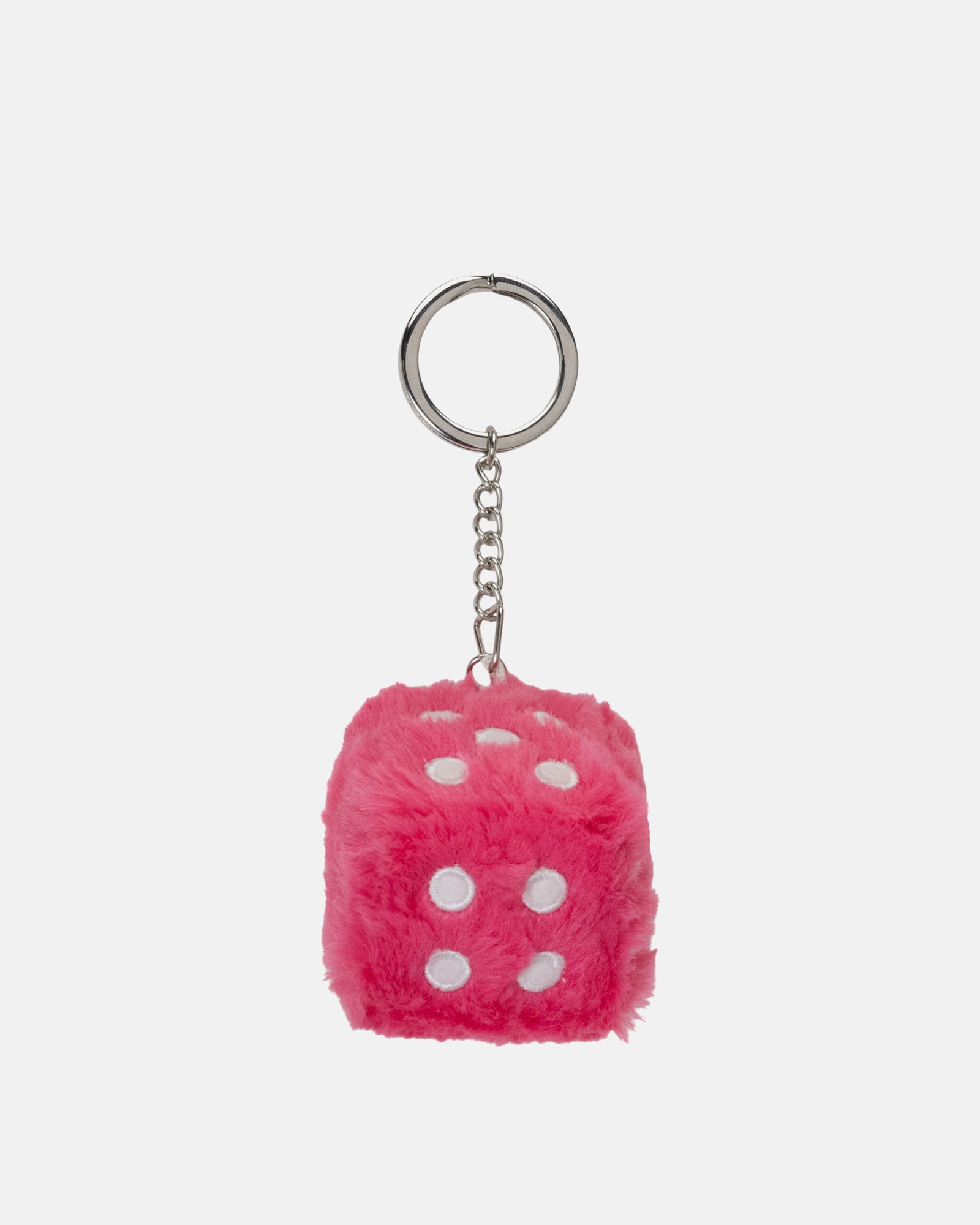 FUZZY DICE KEYCHAIN