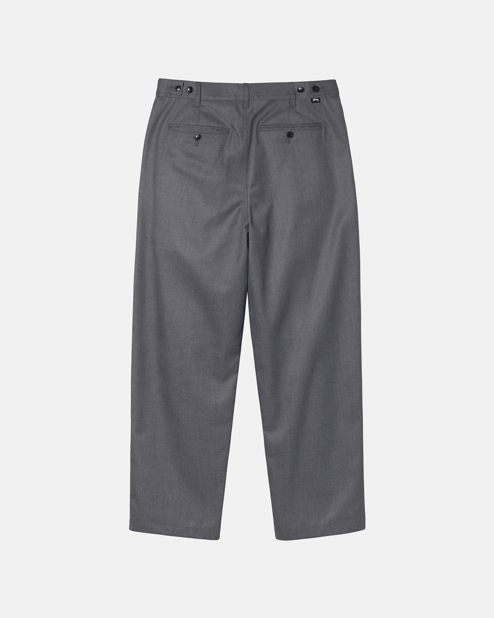 VOLUME PLEATED TROUSER