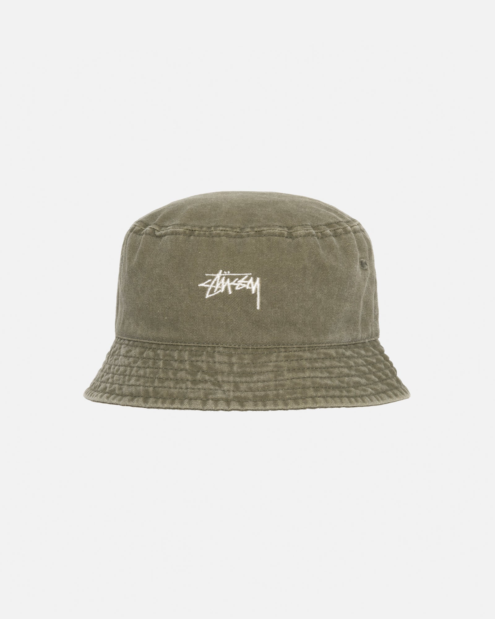 WASHED STOCK BUCKET HAT