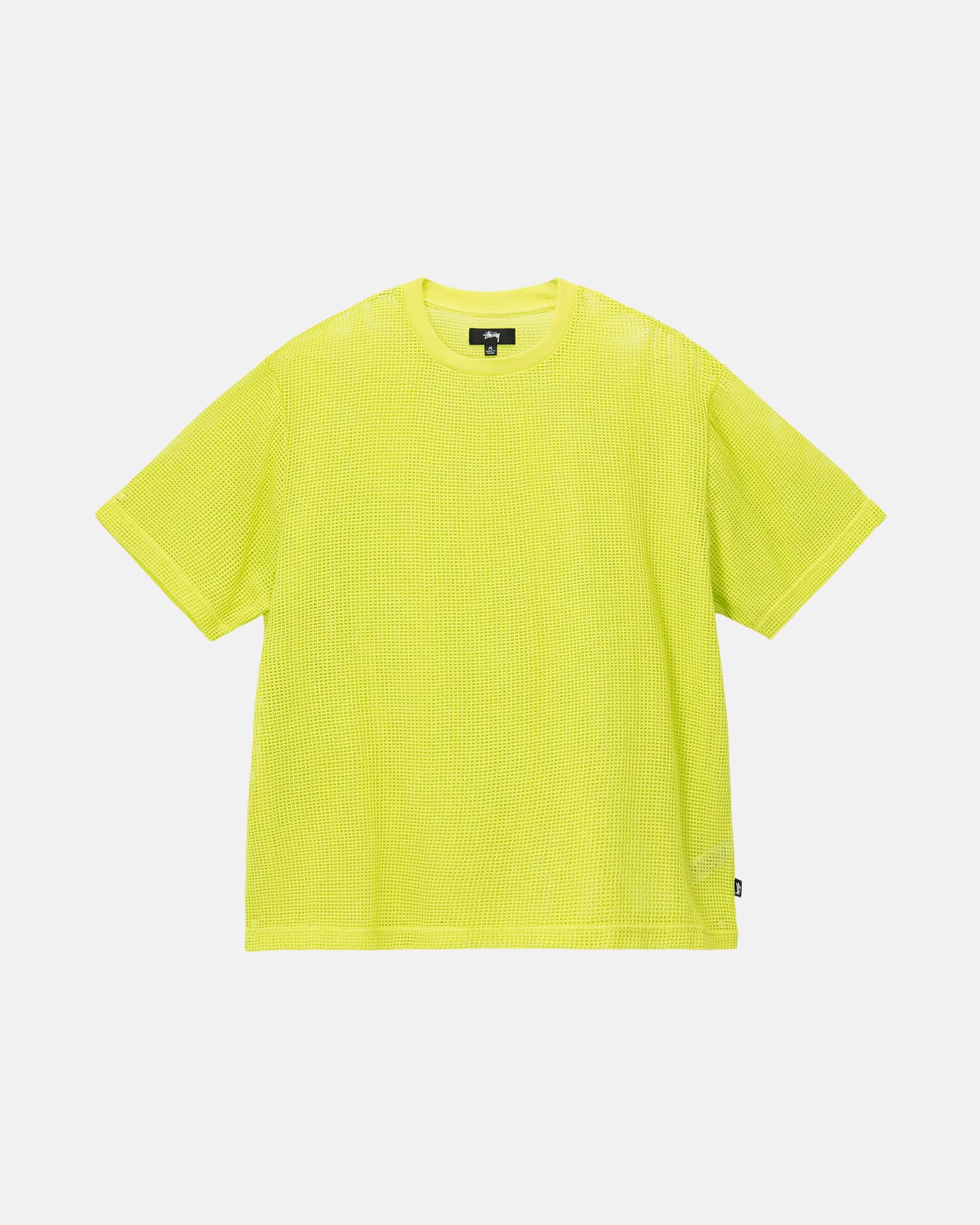 COTTON MESH SS CREW