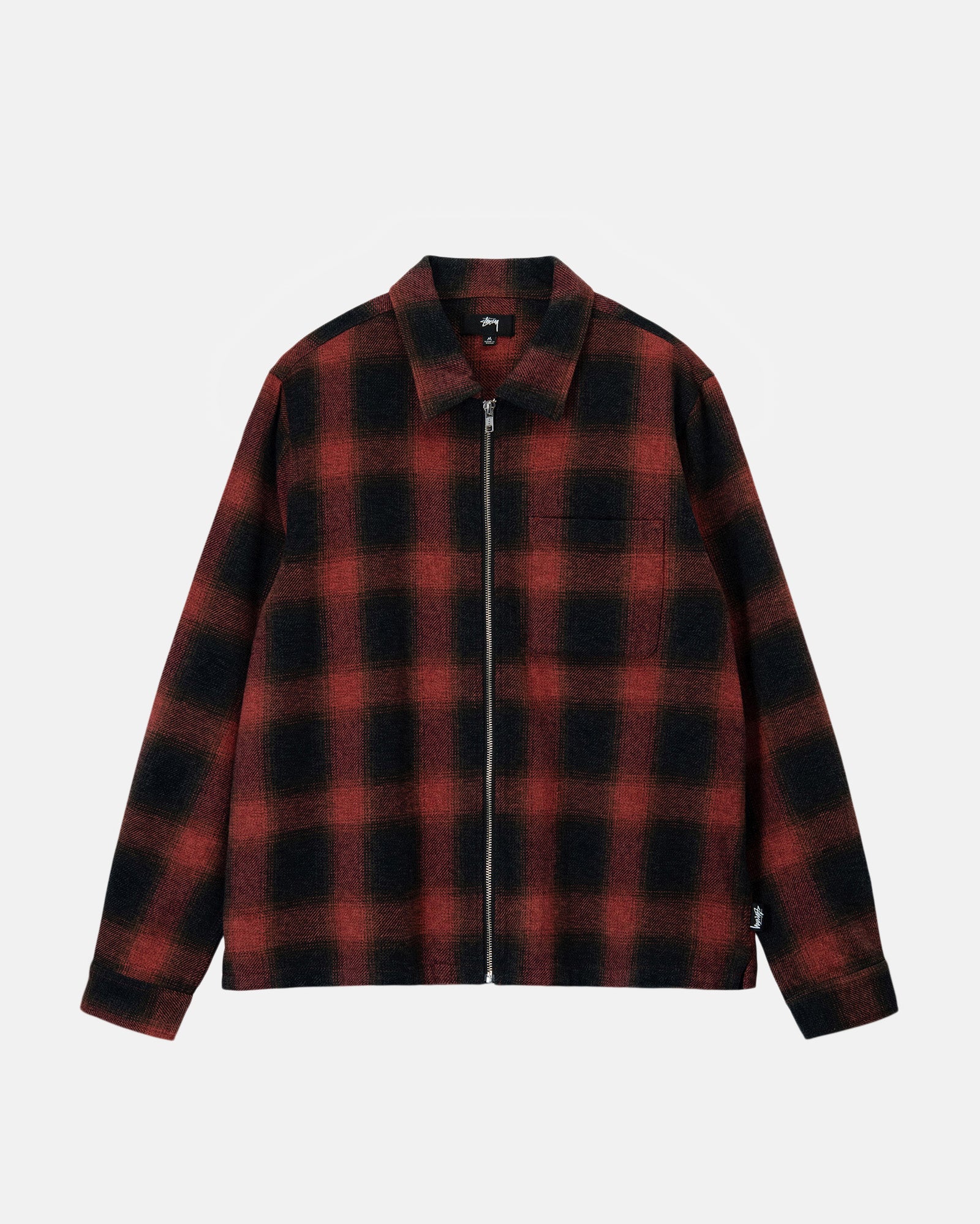 HANK PLAID ZIP SHIRT