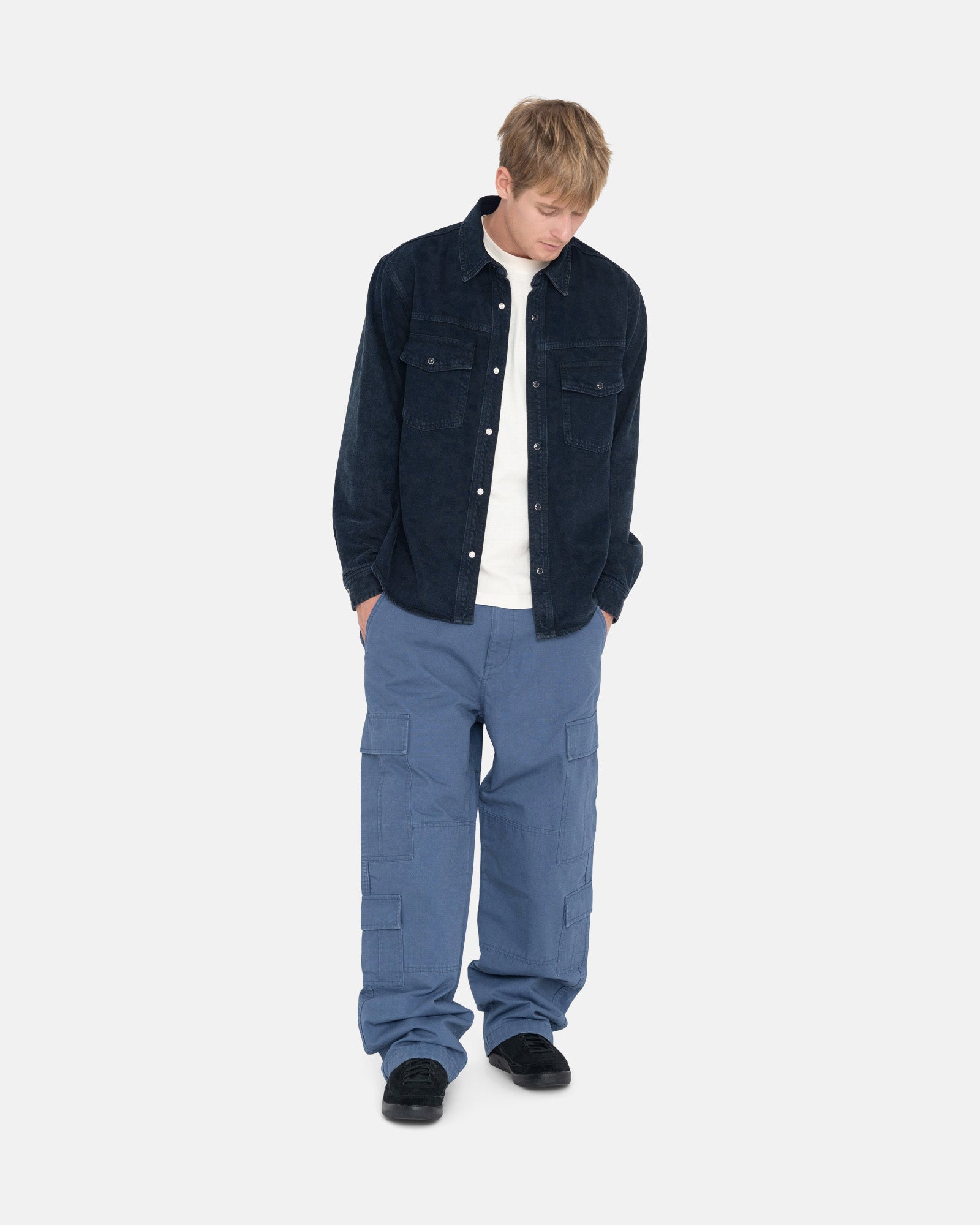 DOUBLE DYE WESTERN SHIRT