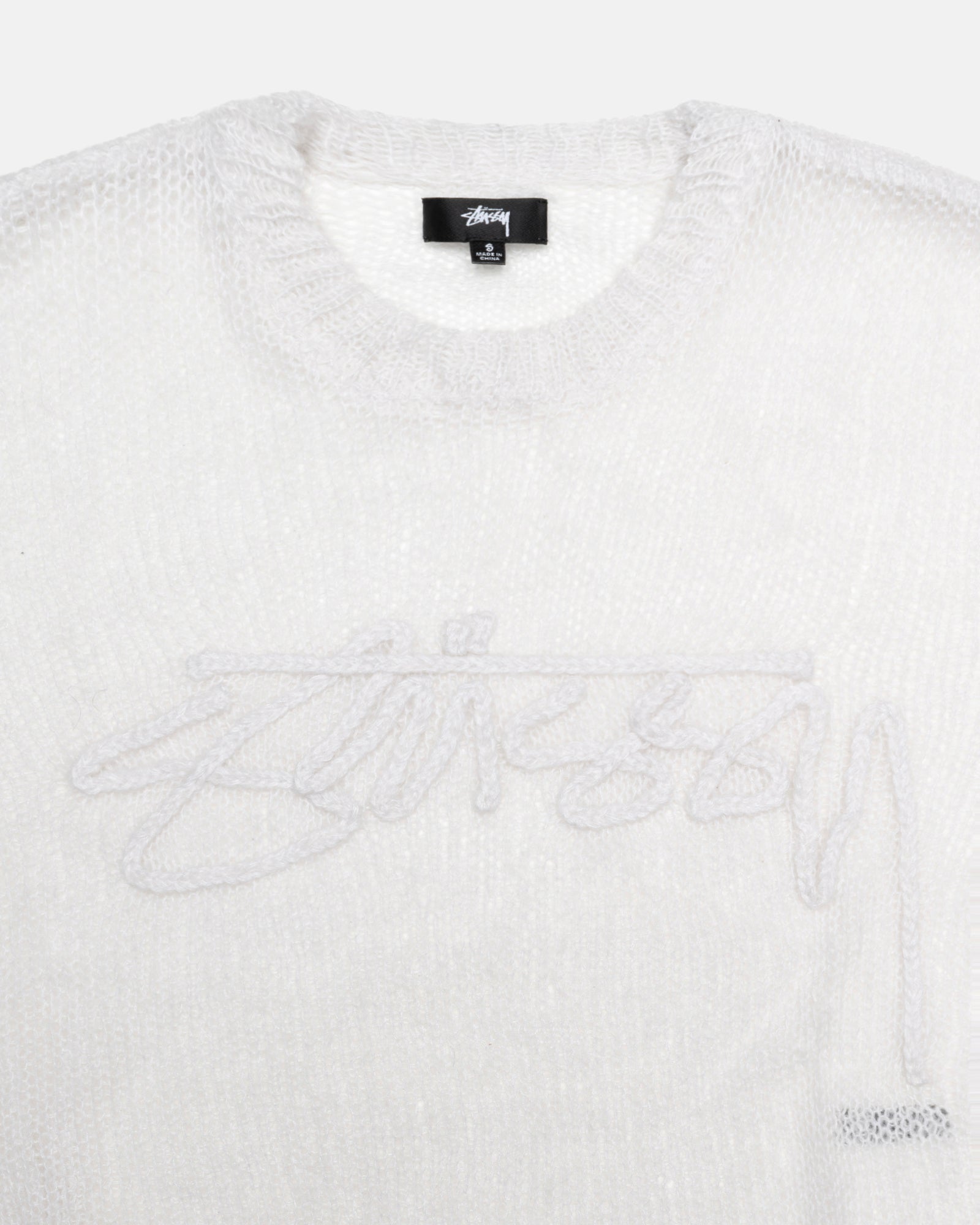 LOOSE KNIT LOGO SWEATER