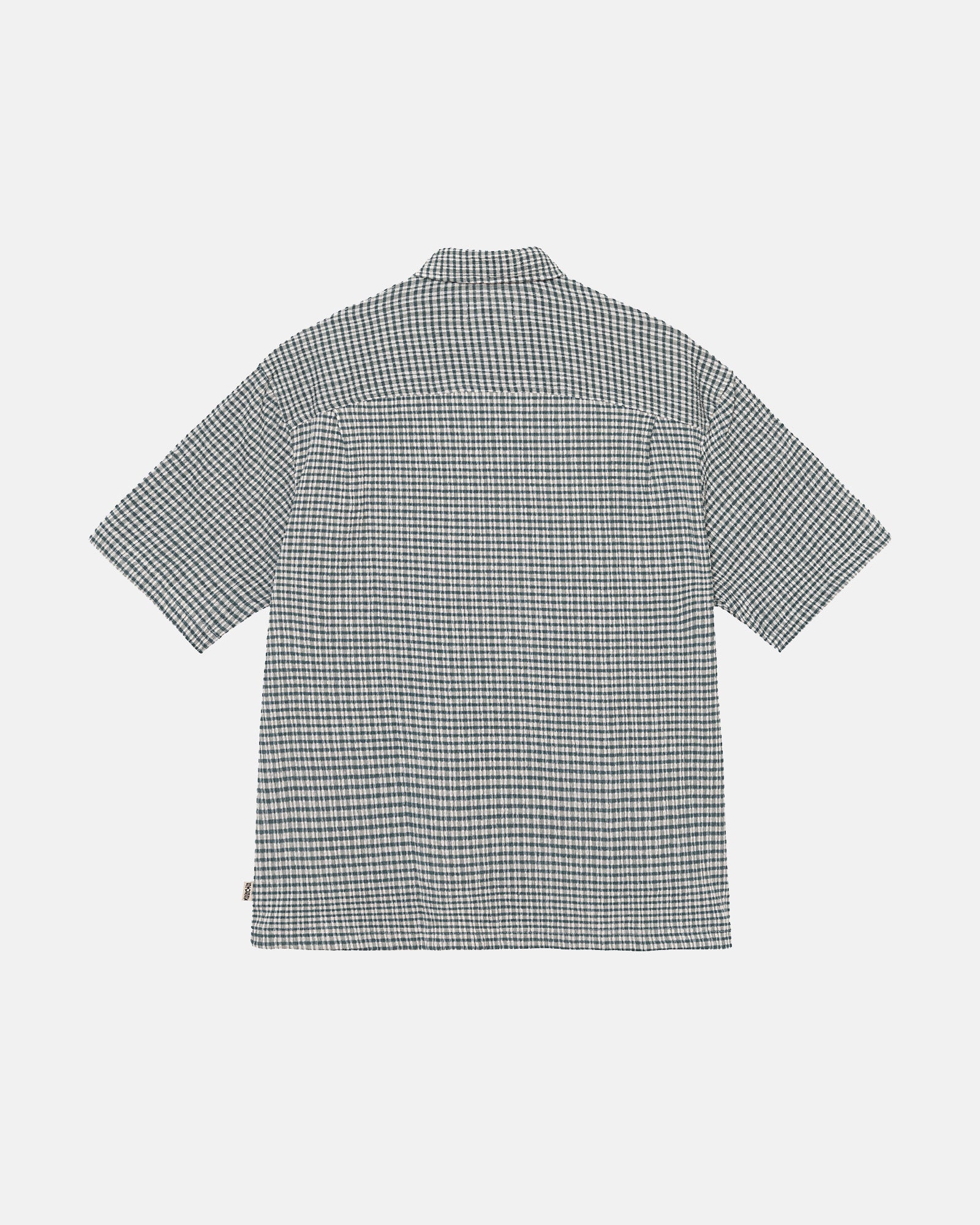 WRINKLY GINGHAM SS SHIRT