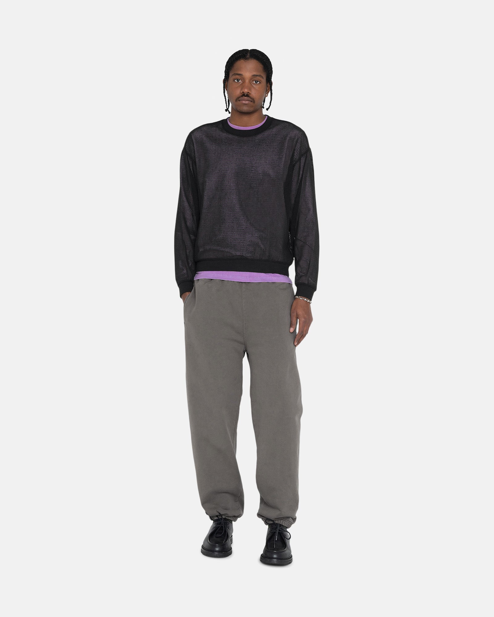 PIGMENT DYED FLEECE PANT