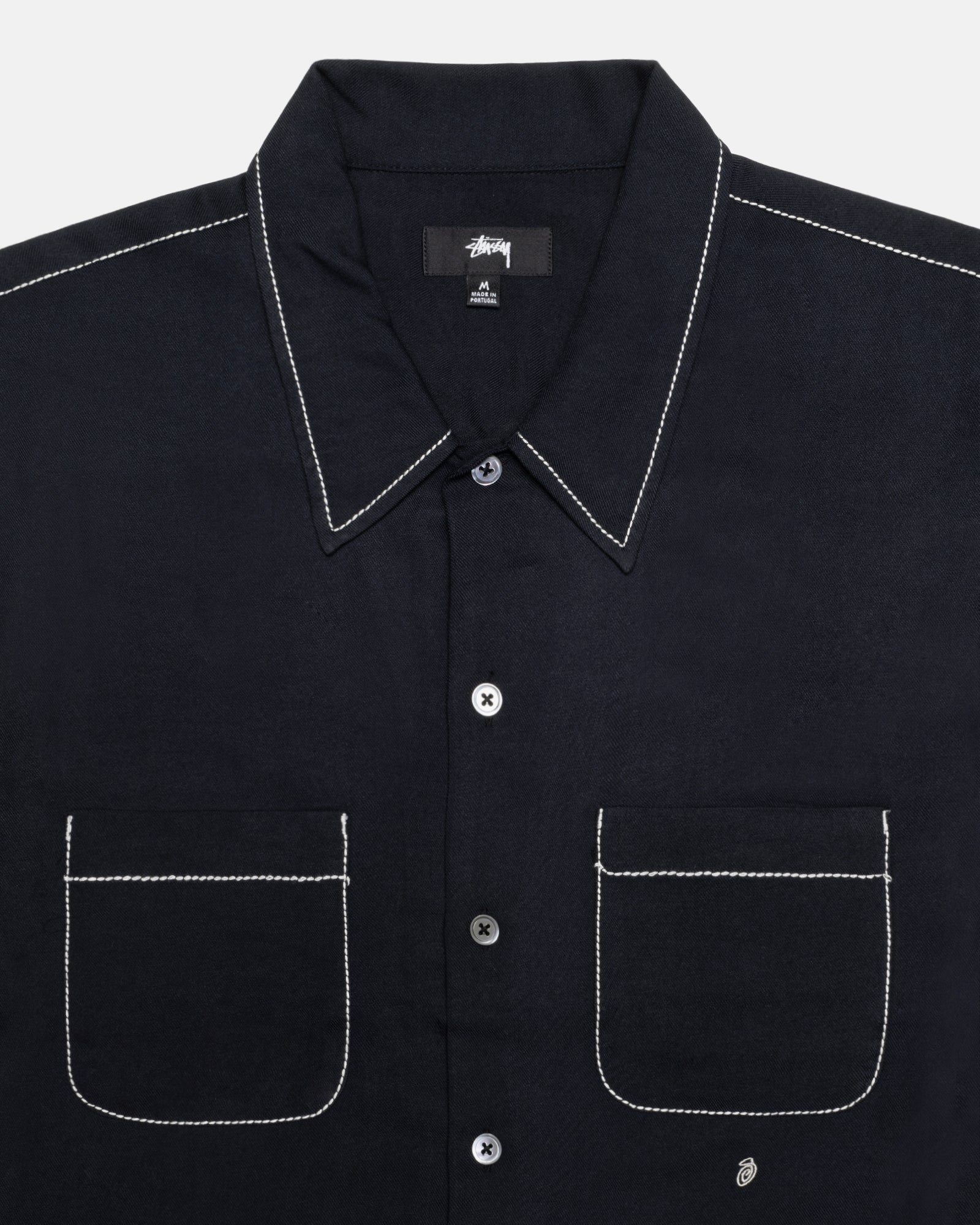 CONTRAST PICK STITCHED SHIRT