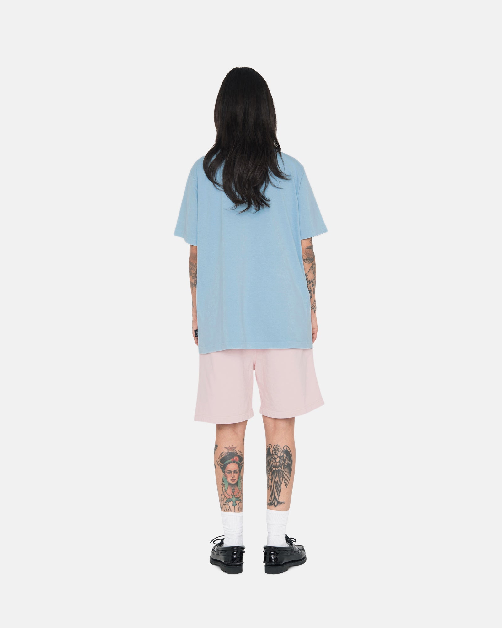 OVERDYED STOCK LOGO SWEAT SHORT