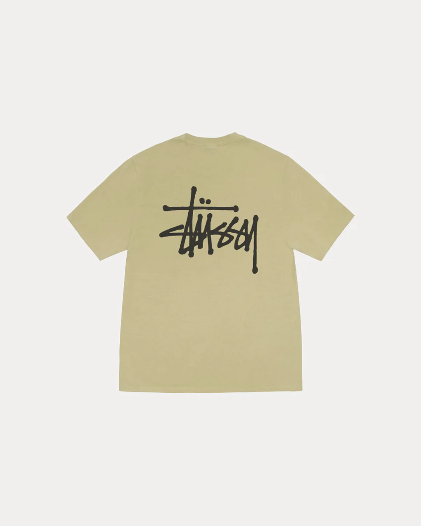 BASIC STÜSSY TEE PIGMENT DYED