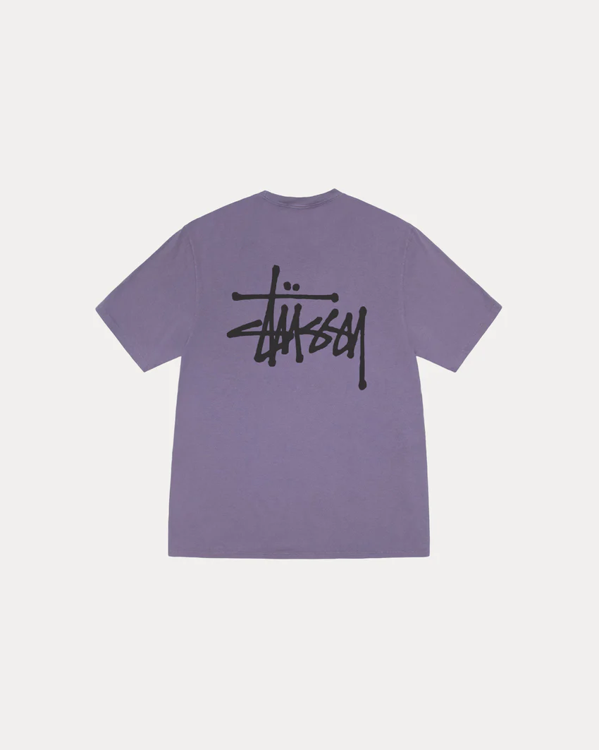 BASIC STÜSSY TEE PIGMENT DYED