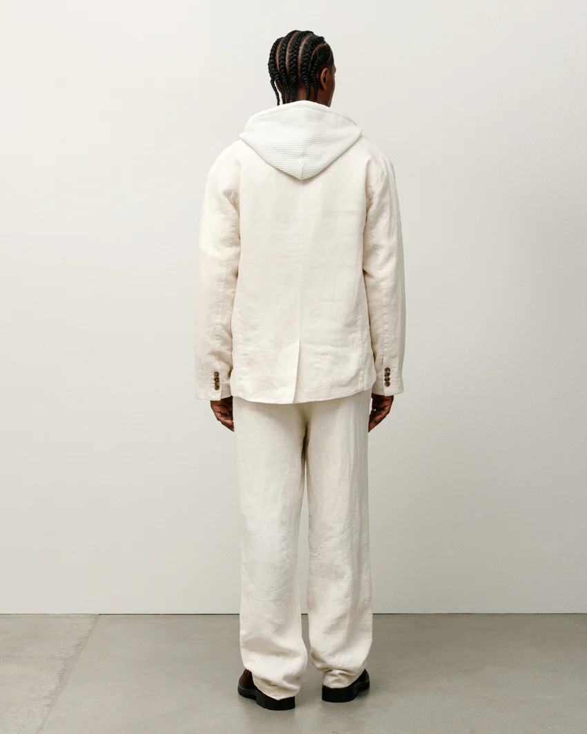 RELAXED TROUSER TEXTURED LINEN