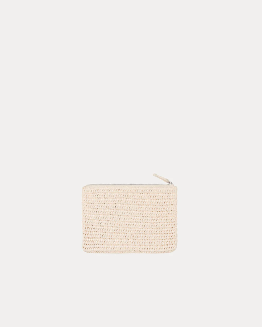 WOVEN ZIP POUCH