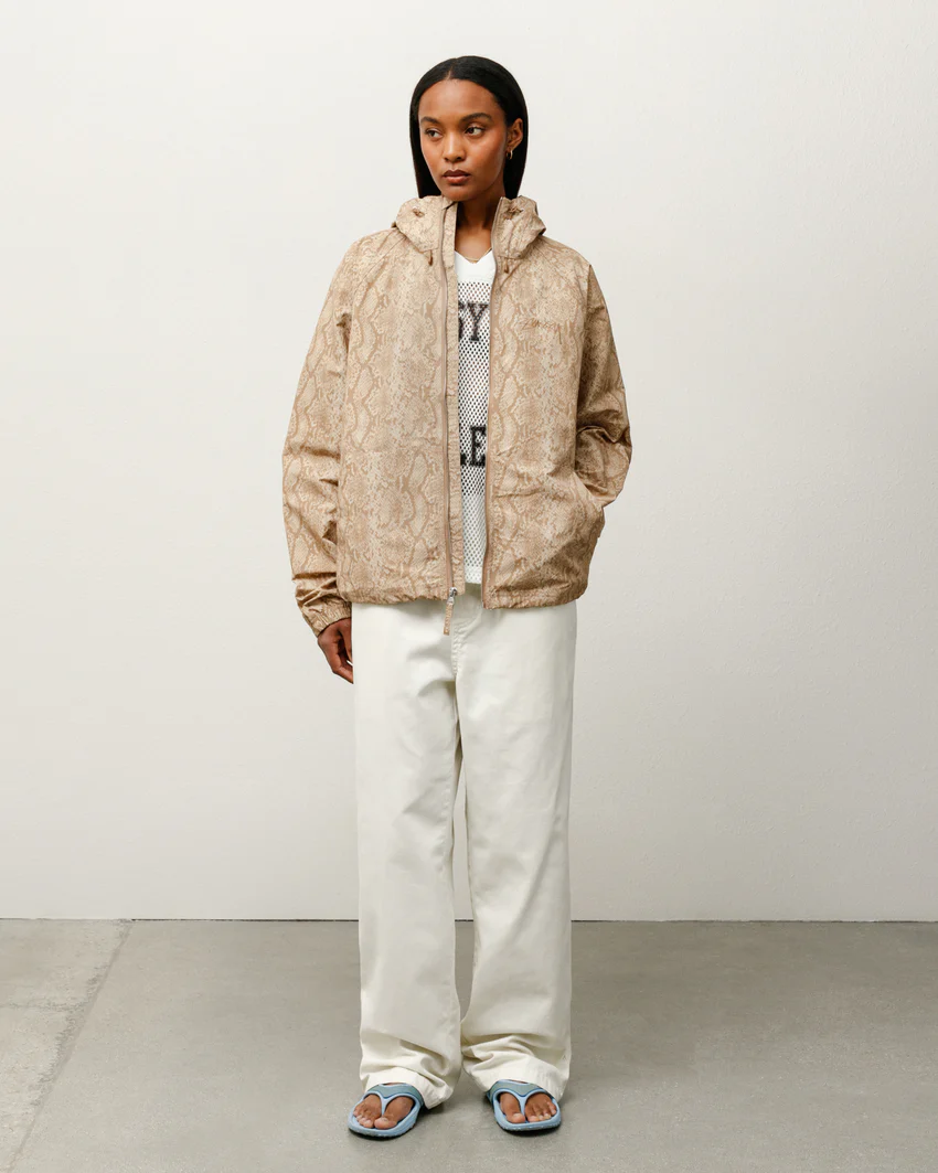 BEACH SHELL SNAKE PRINT NYLON