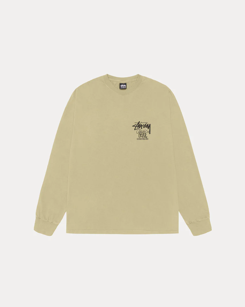 CLASSIC GEAR LS TEE PIGMENT DYED