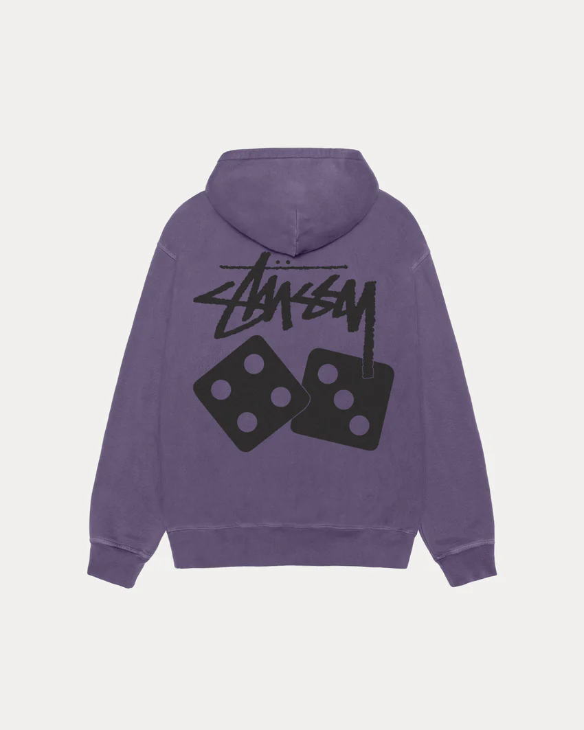 DICE HOODIE PIGMENT DYED