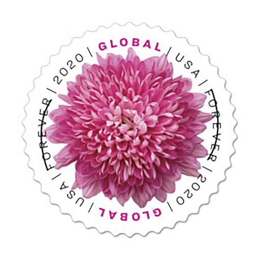 Global Chrysanthemum Stamps（International ＄1.45）