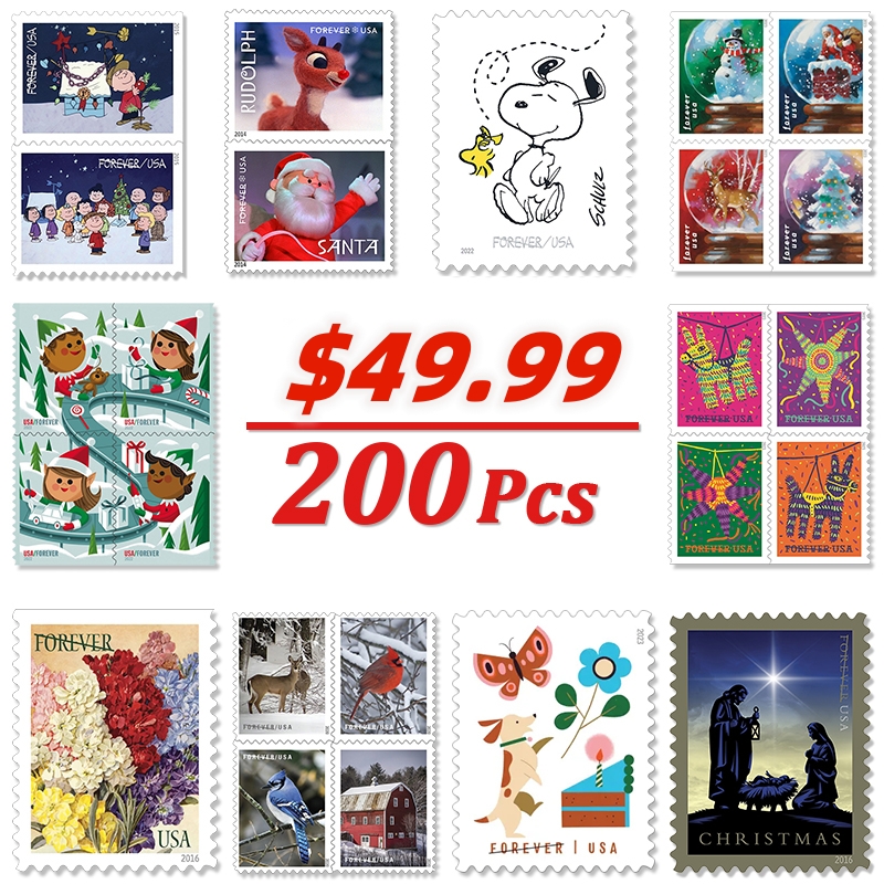 Forever Stamps 200pcs