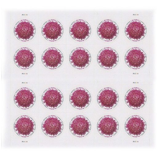 Global Chrysanthemum Stamps(International $1.45)