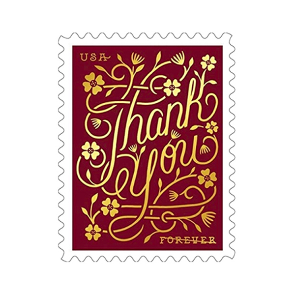 Thank You Forever Stamps