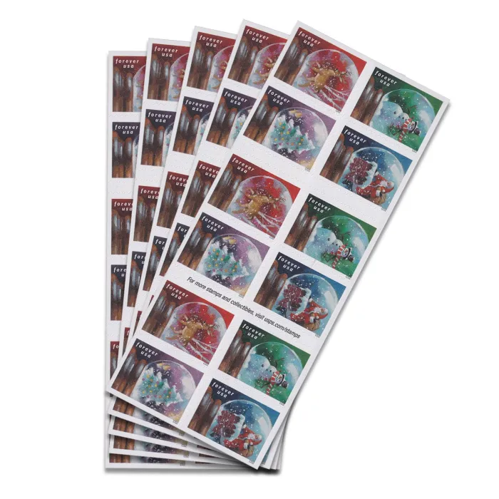Snow Globes Stamps