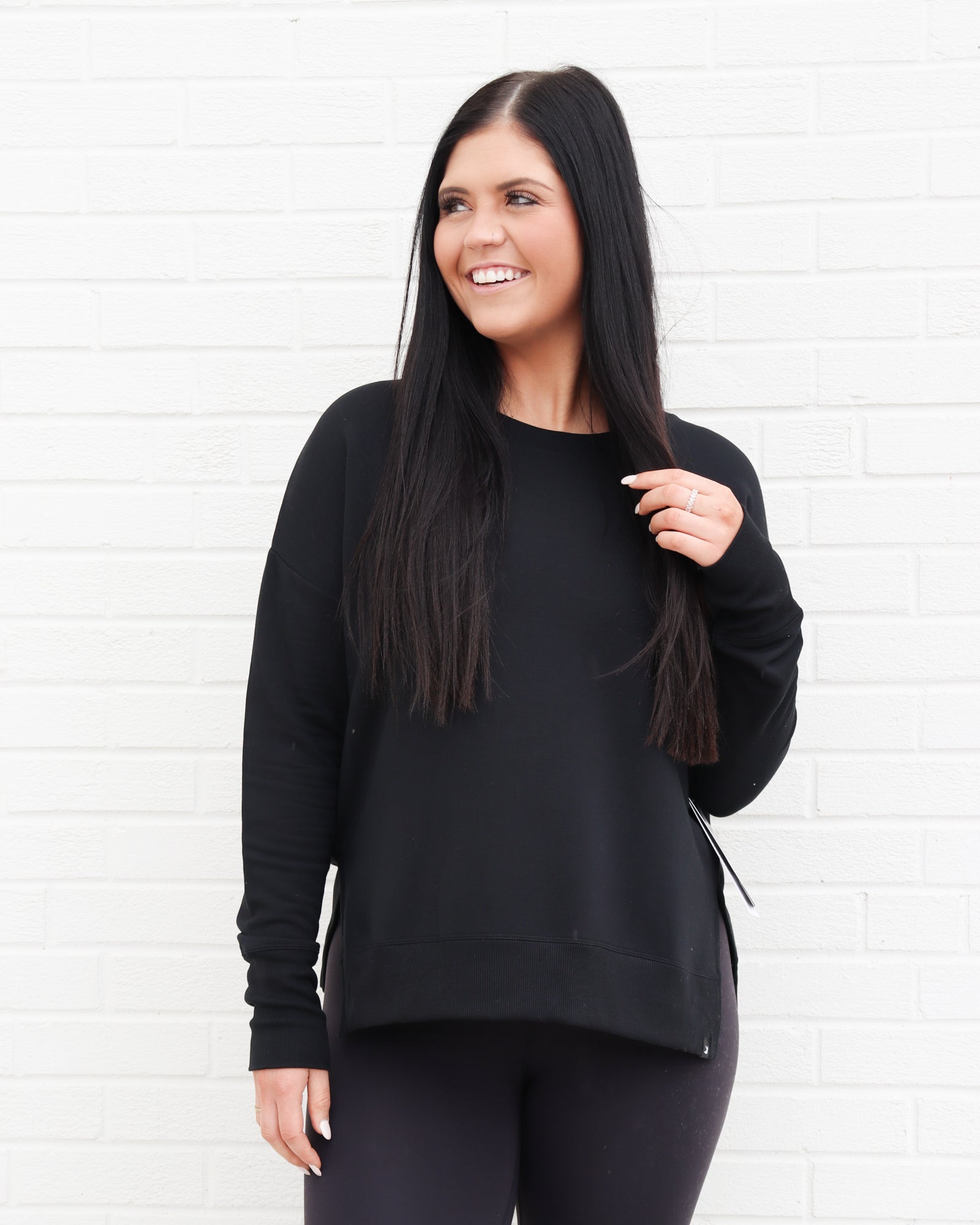 Lounge Long Sleeve Black