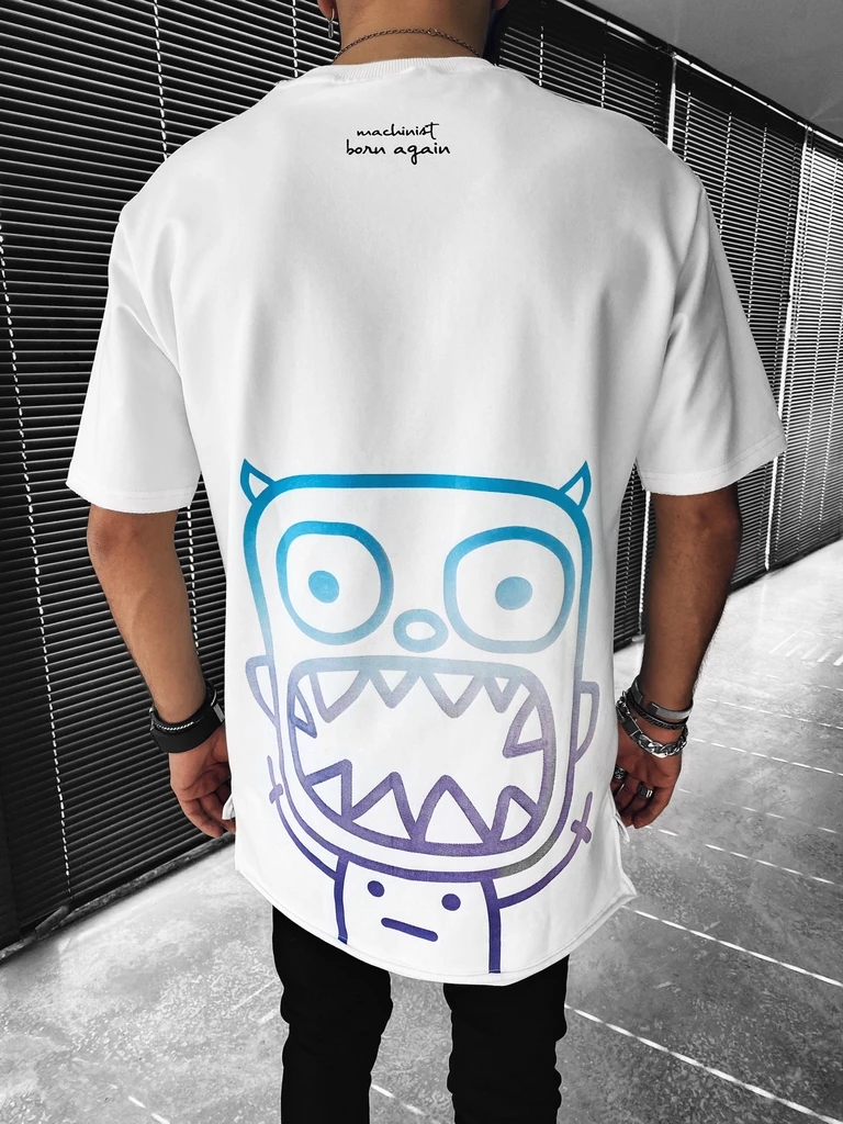 Graphic Print Short-sleeved T-shirt