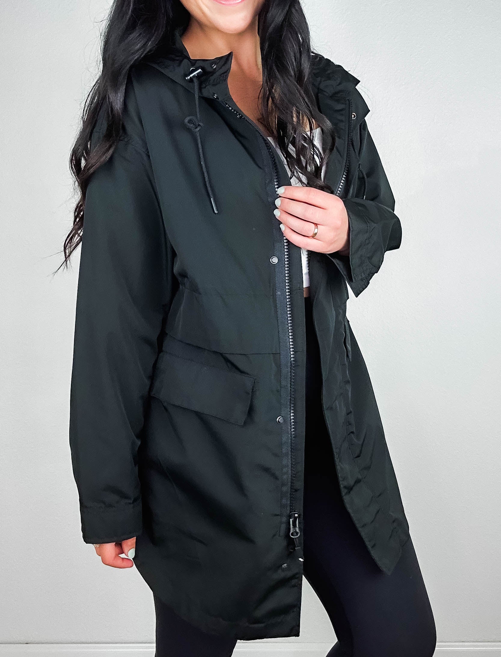Kameron Long Jacket | Black