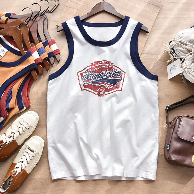 MANATOTEM Contrast Tank Top