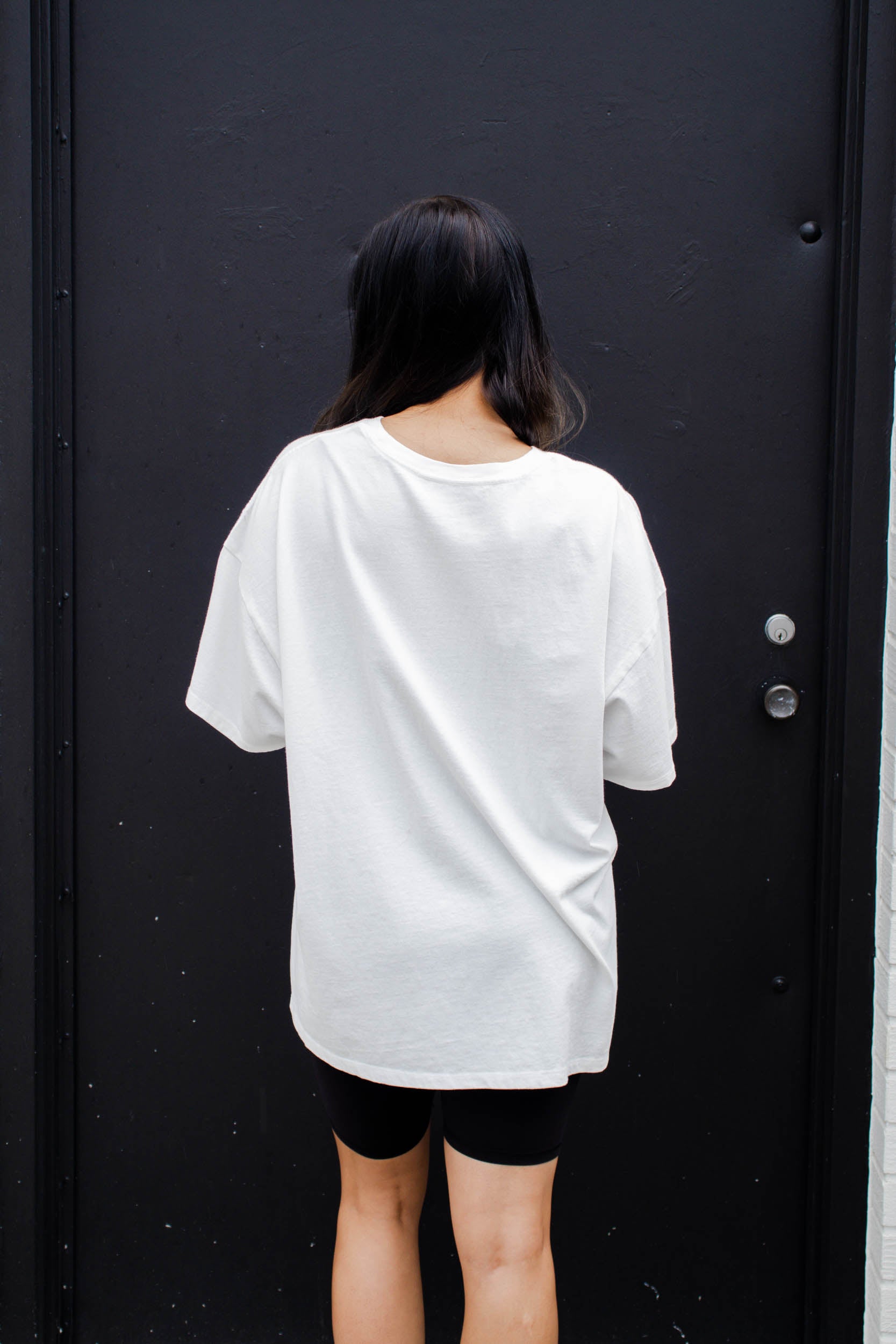 Leah Oversized Tee | Off White