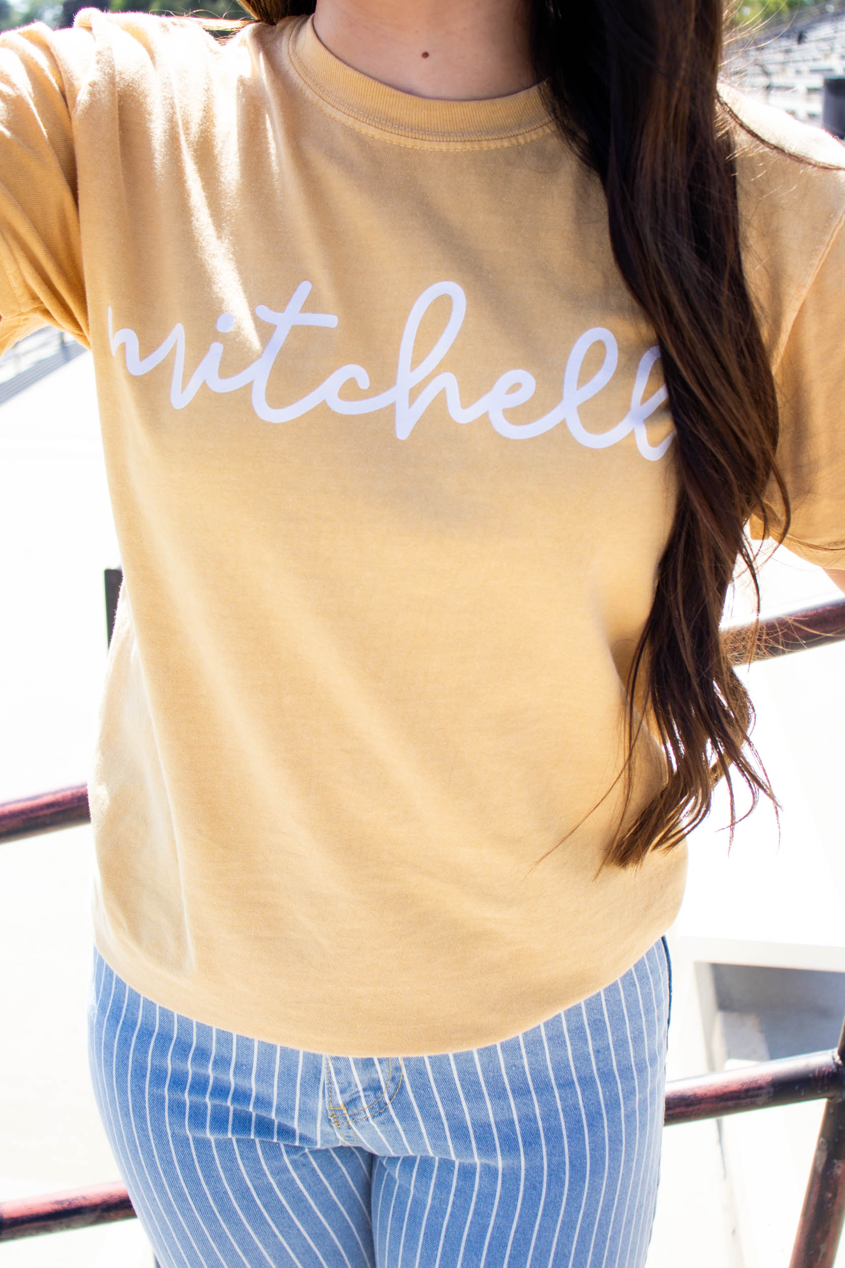 Mitchell Tee | Mustard