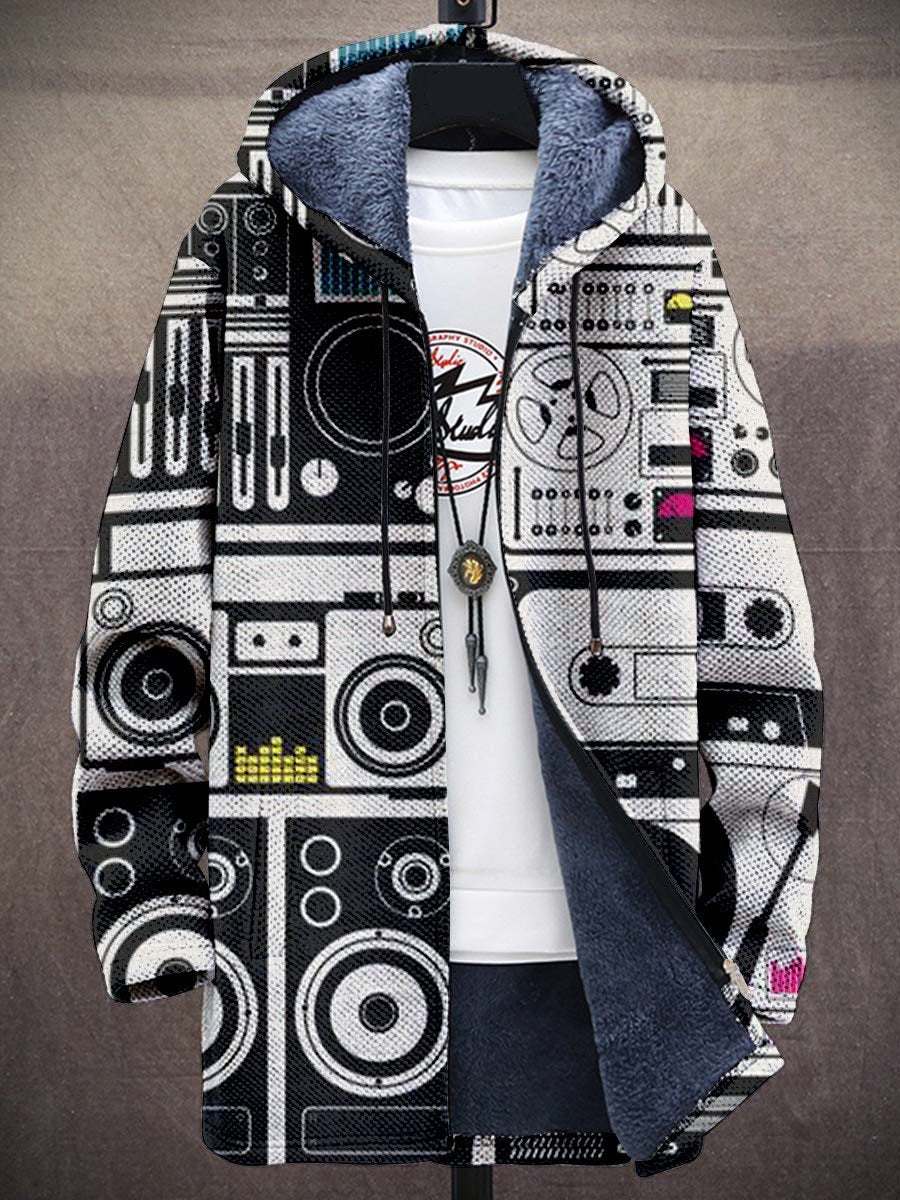 Men's Trend Art Thick Loose Long-Sleeved Coat