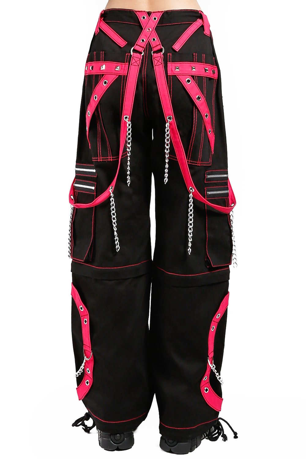 Step Chain Pants Black/Pink