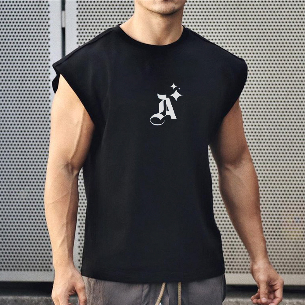 Men's Printed Comfortable Casual Tank Top