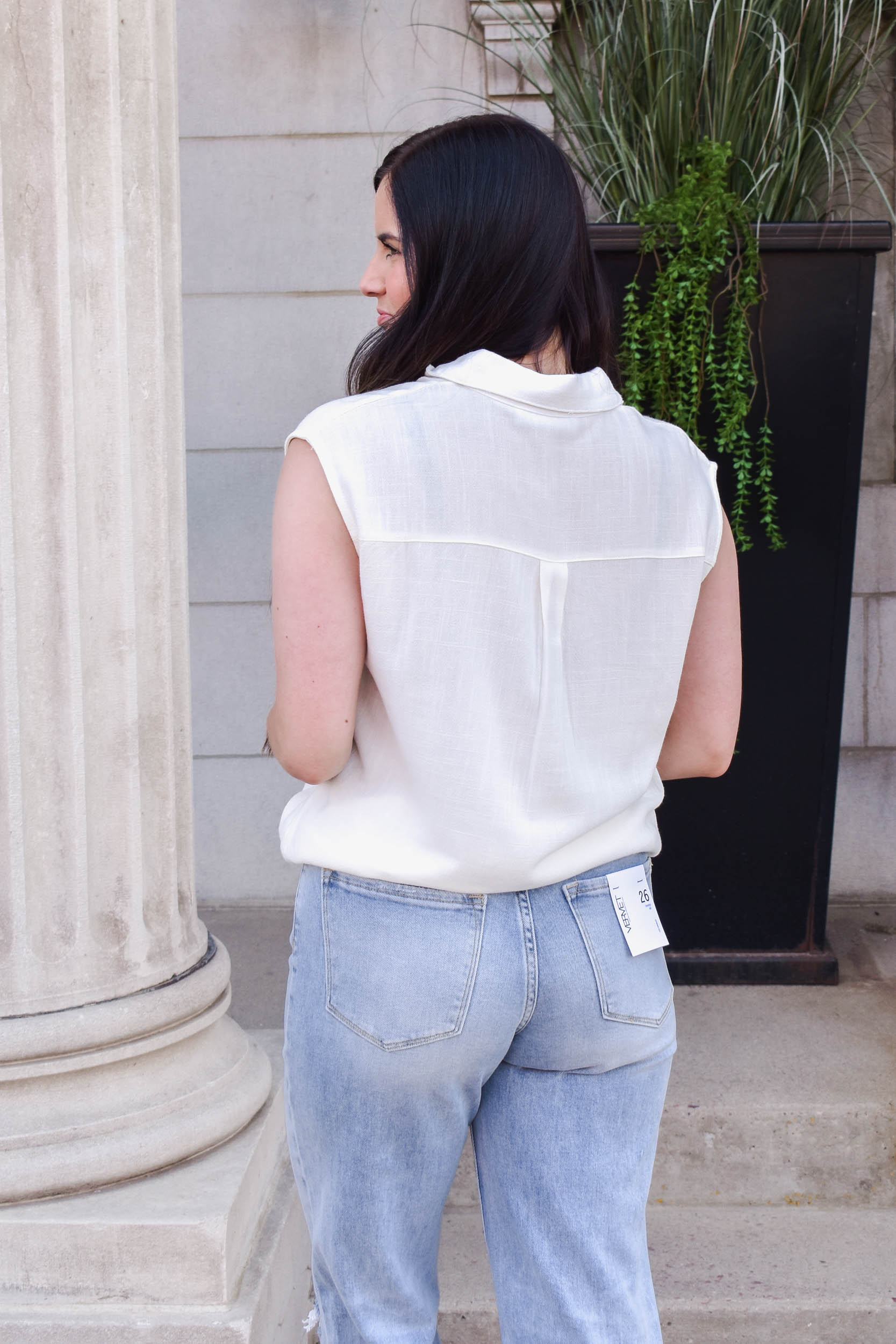 Palmer Linen Button Up | Off White