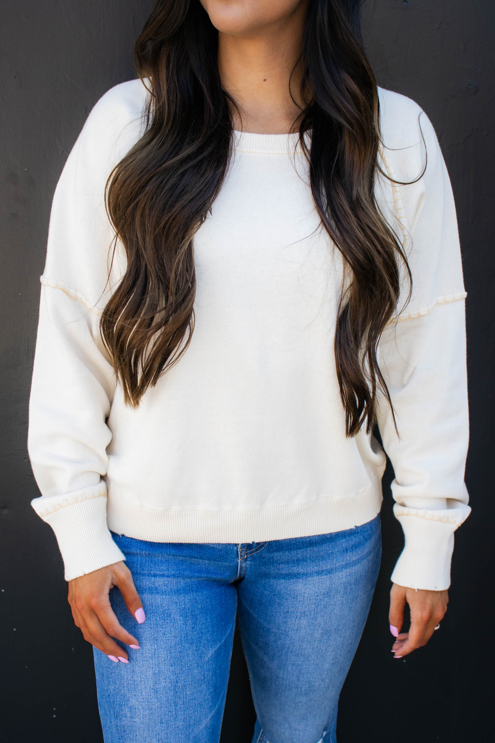 Dani Sweater | Ivory