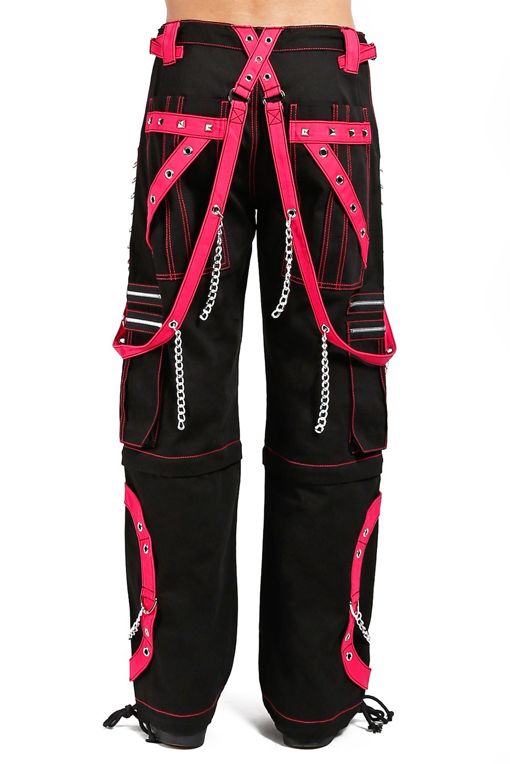 Step Chain Pants Black/Pink