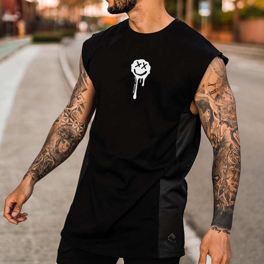 Men's Fashion Print Casual Tank Top