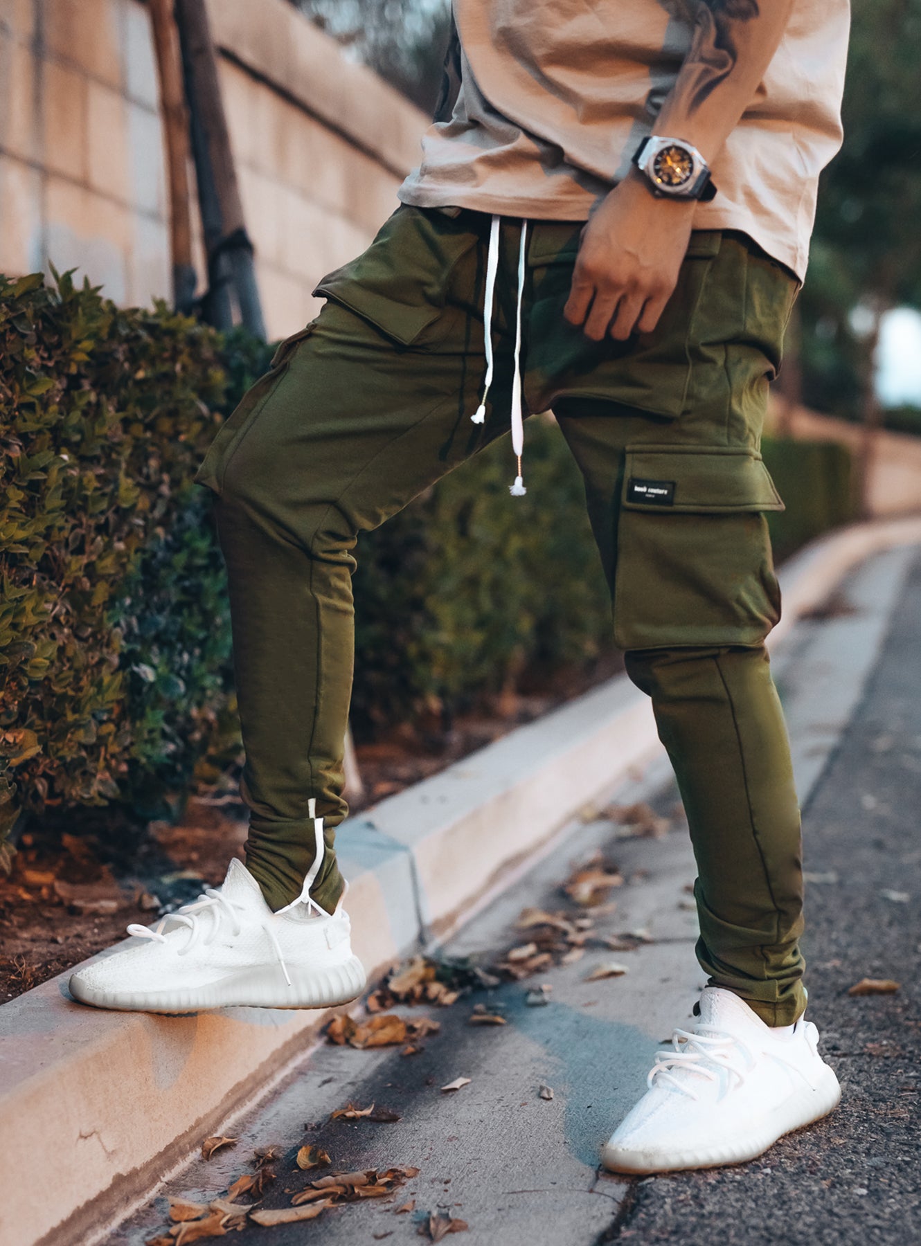 Utility Cargo Pants V1 in Khaki