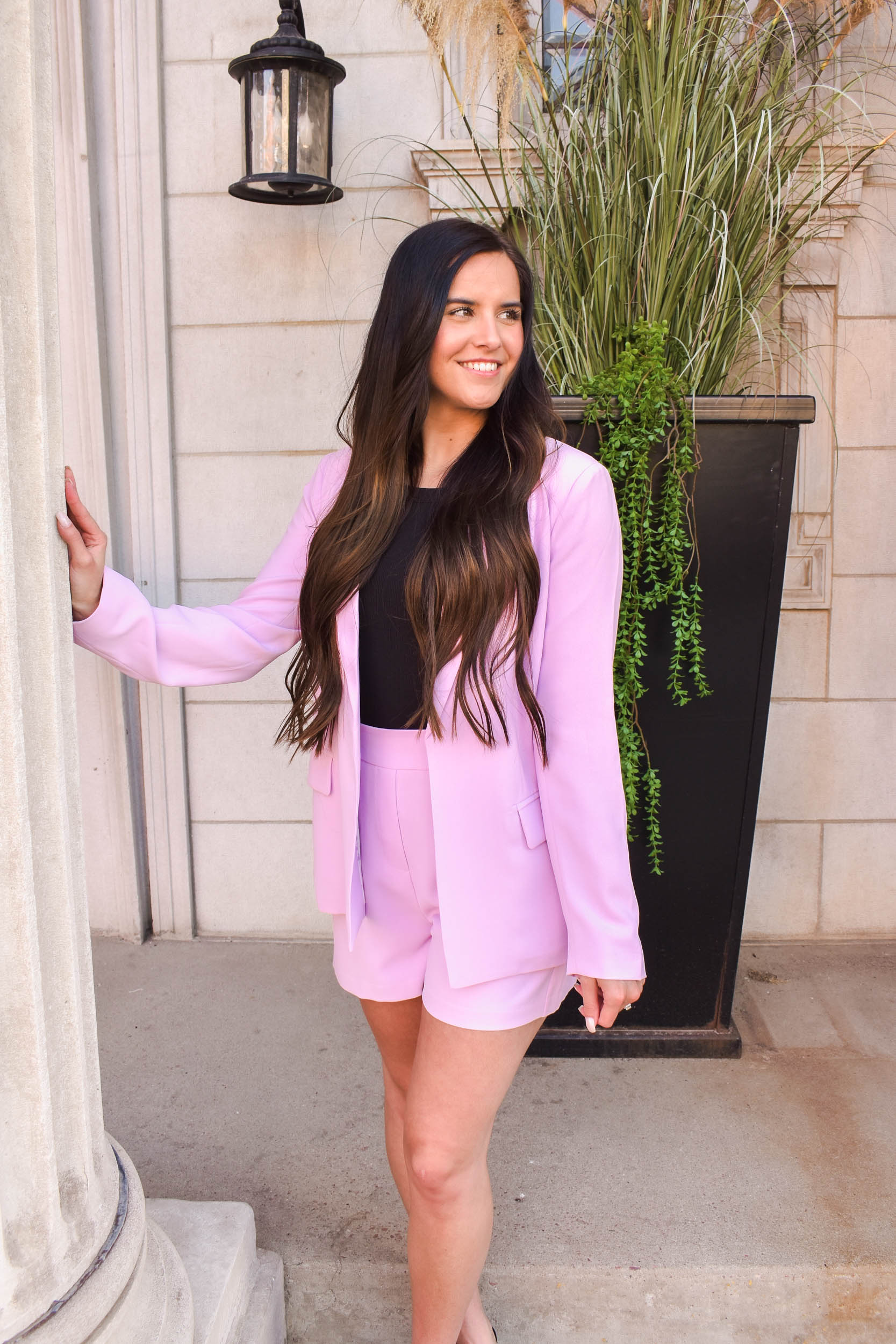 Devin Fitted Shorts | Lavender