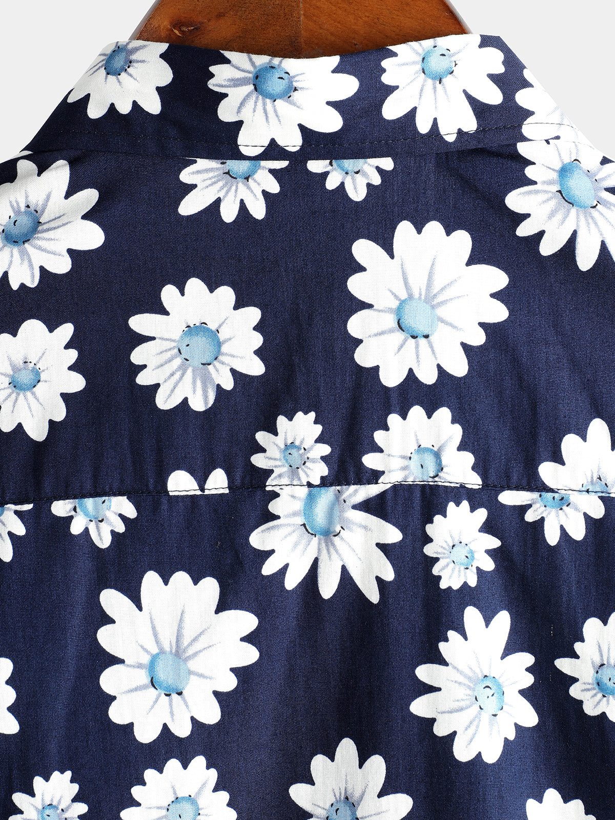Men's Yellow Daisy Hawaiian Short Sleeve Shirt