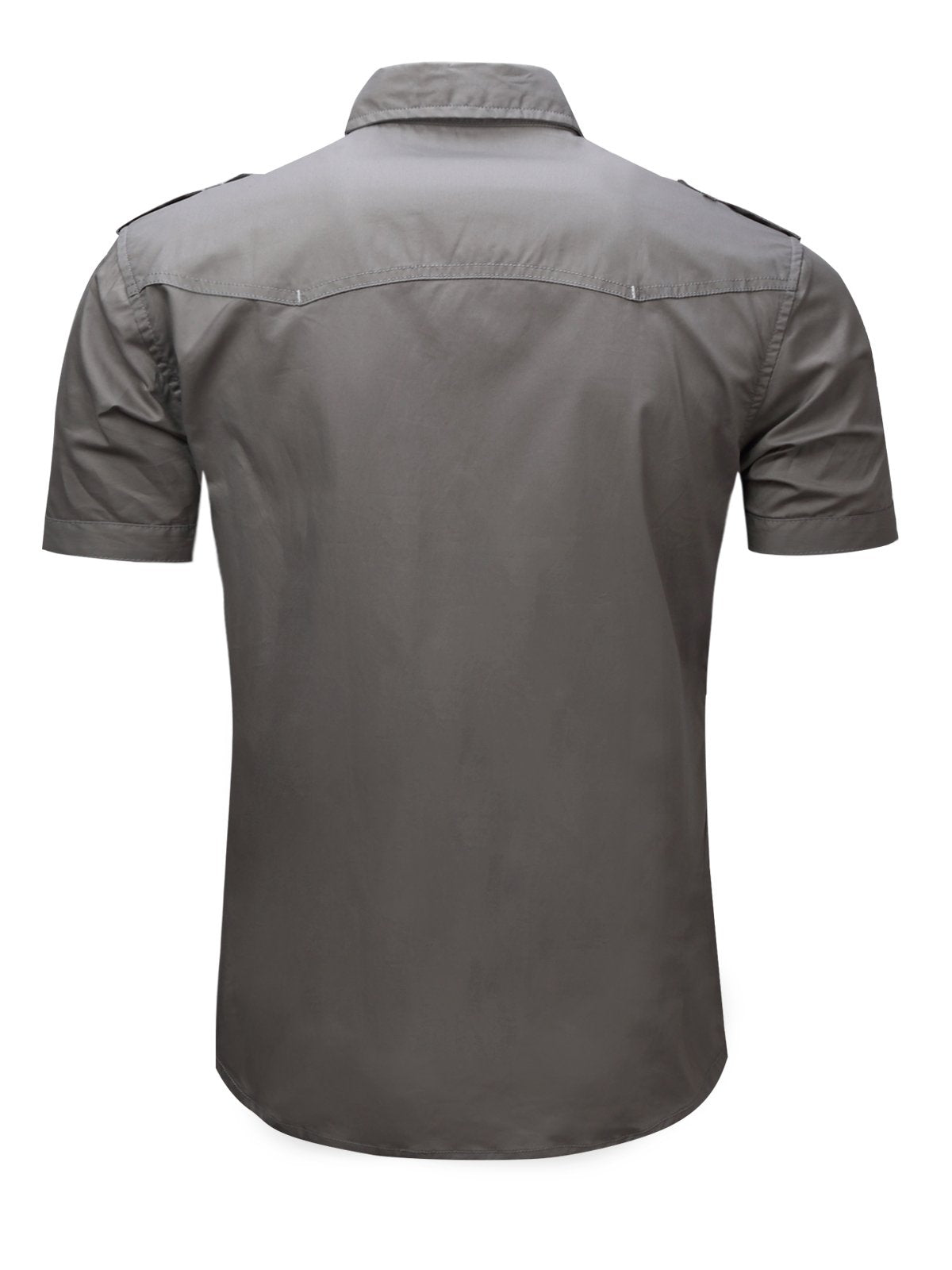 Men's Outdoor Pure Cotton Casual Short Sleeve Shirt